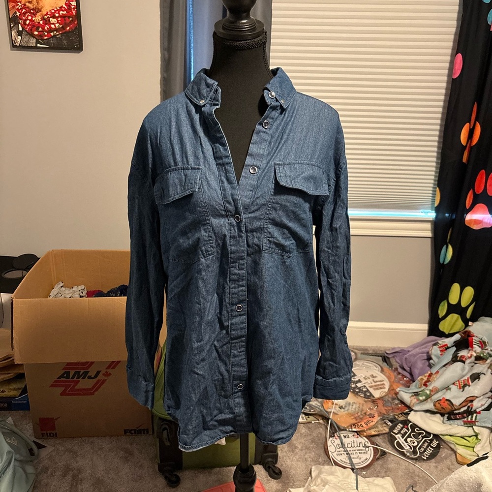 Cleo Blue Jean Jacket Classic Denim Style